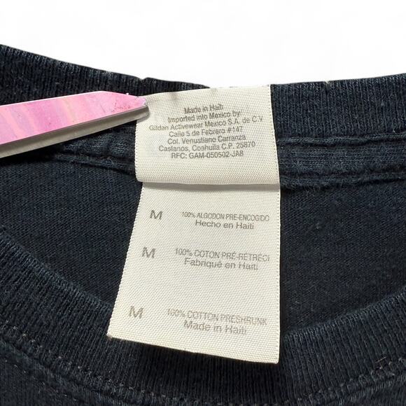 Vintage Y2K 2010 Music Festival Tee Summerfest Milwaukee Black Tie Dye Graphic M - Picture 4 of 5